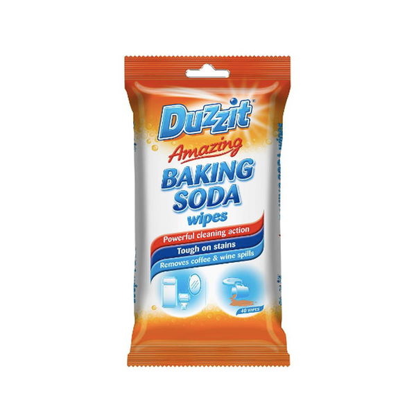 Duzzit Amazing Baking Soda Wipes 40 Pack