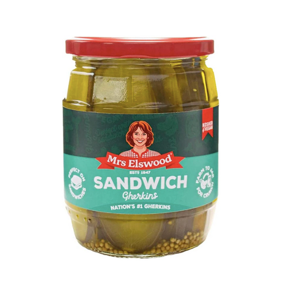 Mrs Elswood Sandwich Gherkins (540g)